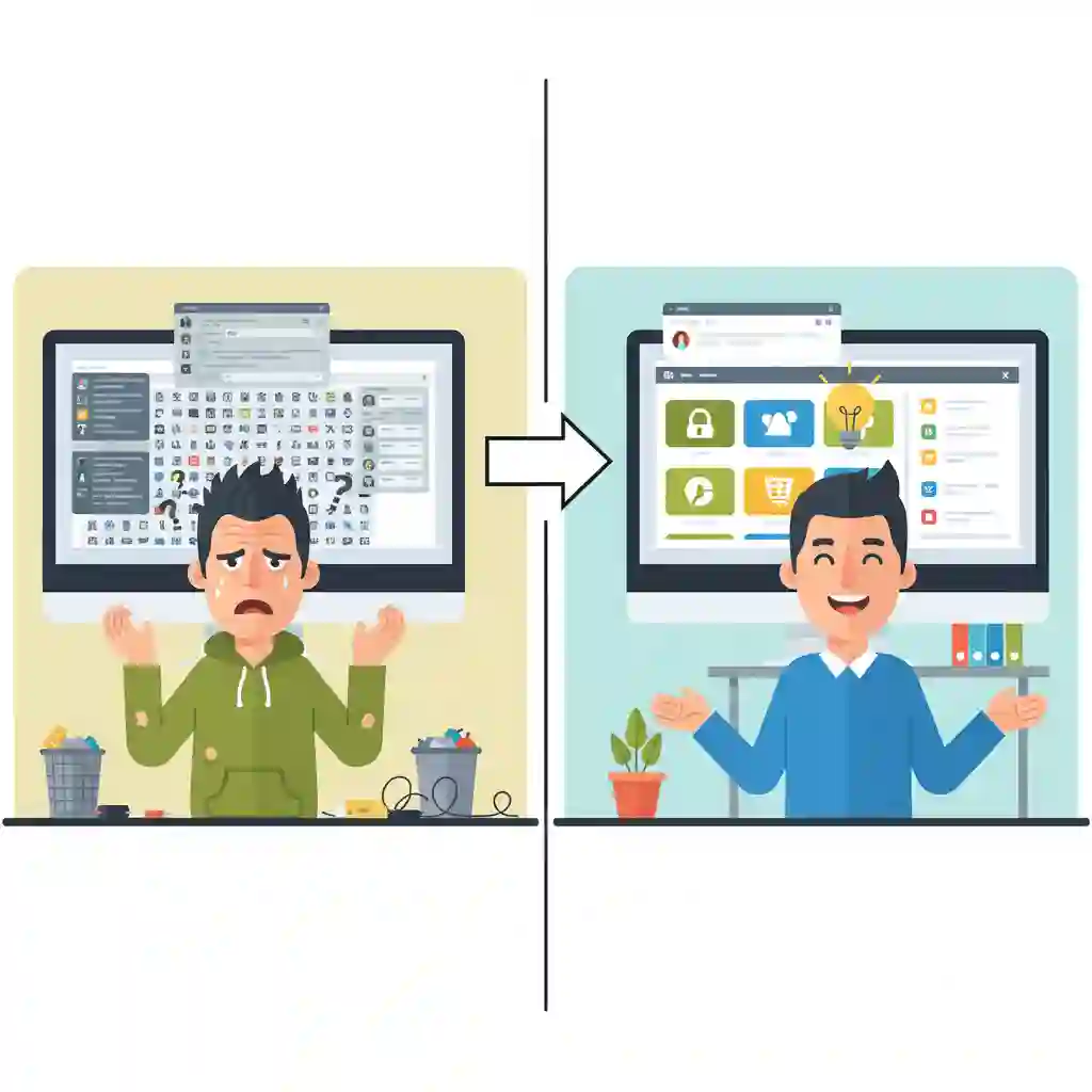 Visual comparison of Photoshop complexity versus Canva simplicity for canva remove text from image tasks, illustrating steep learning curve versus intuitive one-click approach suitable for beginners and non-designers.