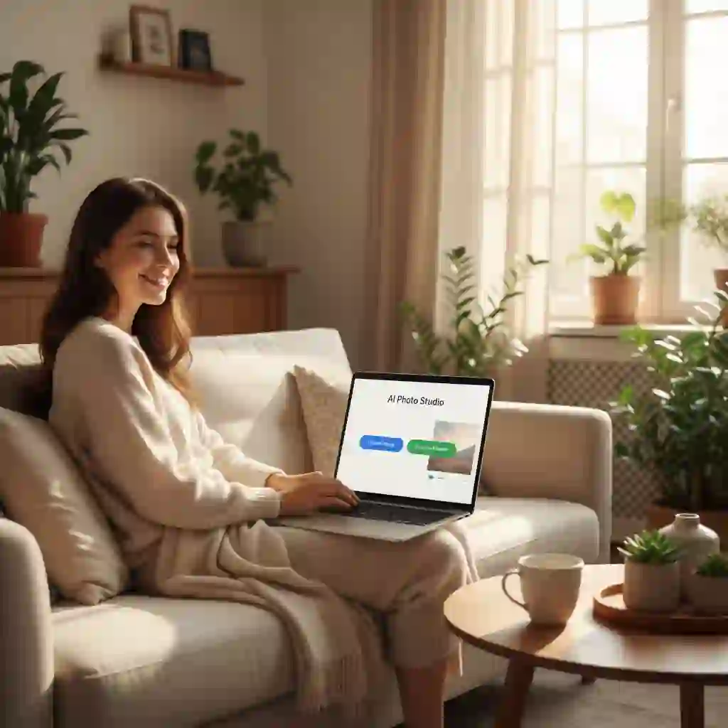 Web interface illustrating how to remove text from images online, highlighting upload, automatic detection, and download steps, designed for beginners who need quick, accurate text cleanup without complex software installations.